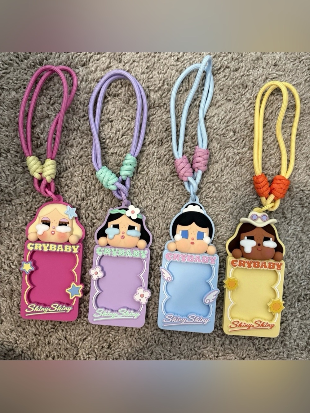 CRYBABY SHINY SHINY SERIES-Card Holders ALL 4 BUNDLE